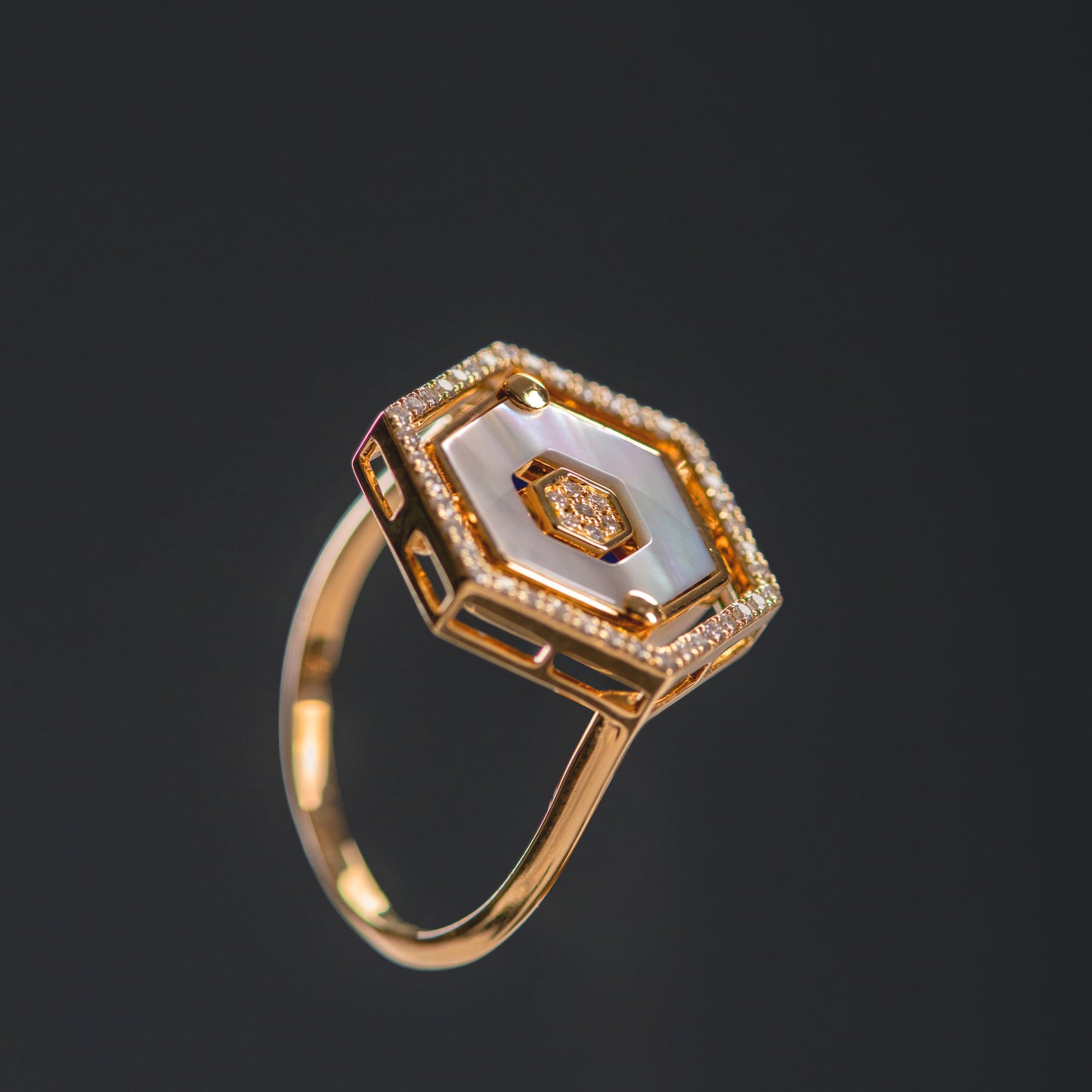 Mother of Pearl Ring
