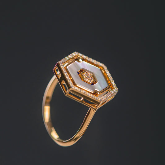 Mother of Pearl Ring